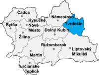 Okres Tvrdošín in der Slowakei