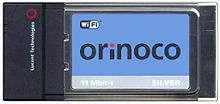 ORiNOCO Silver PC card Orinoco silver pc card.jpg