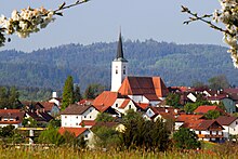 Ortsansicht auf Eging am See