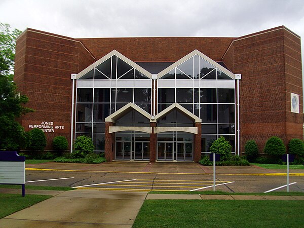 Jones Performing Arts Center on OBU's campus