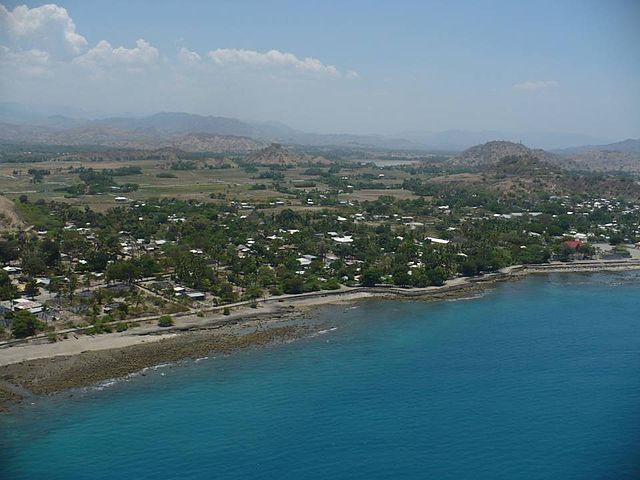 Luftbild von Manatuto (2009)