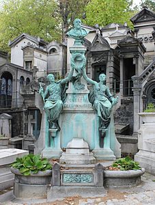 Tombe de la famille Crespin (1889), Paris, cimetière du Père-Lachaise.