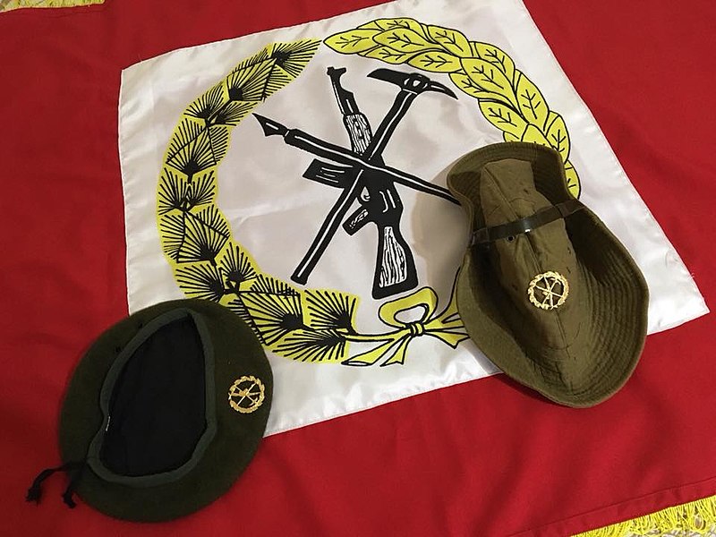 File:PSP Beret and Soviet made Afghanistan War Panama Hat.jpg