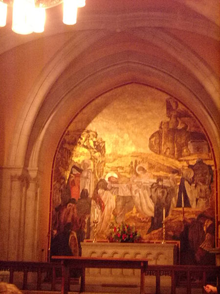 File:Painting of Jesus' burial at Washington National Cathedral.JPG