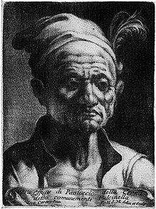 ritratto di Paolo della Cerra detto Pulcinella[18]