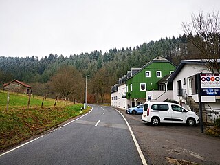 D'N10 um Kounenhaff, a Richtung Roudersse gekuckt