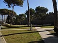 Park in Marconi Square, alongside the Walls