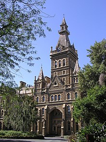 Ormond College (1879), University of Melbourne Parkville - University of Melbourne (Ormond College).jpg