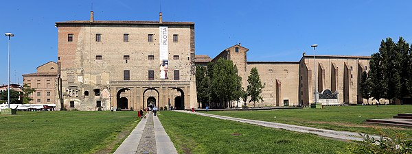 The Farnese's Palazzo della Pilotta in Parma.