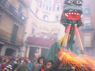 <span class="mw-page-title-main">La Guita Xica</span> Legendary dragon of Catalonia