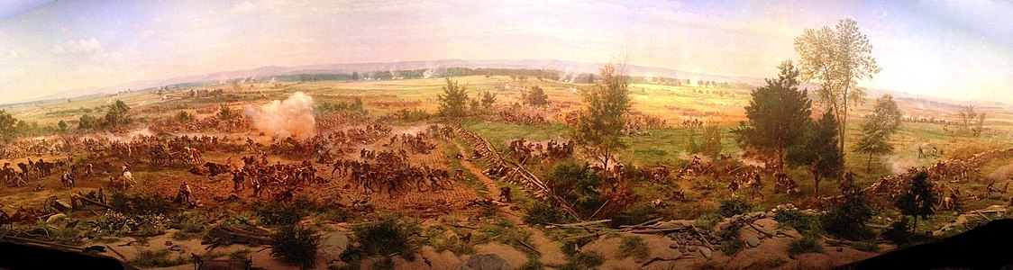 Gettysburg Cyclorama (1883), Gettysburg National Military Park, Gettysburg Museum and Visitor Center.