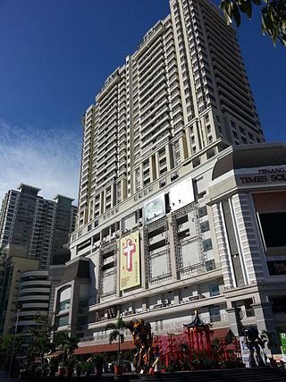 <span class="mw-page-title-main">Penang Times Square</span> Building in George Town, Penang, Malaysia
