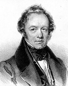 Peter Josef von Lindpaintner, portrait by Josef Kriehuber (Source: Wikimedia)