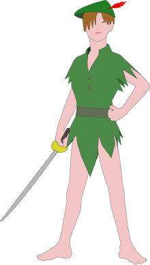 Peter Pan by nk.svg