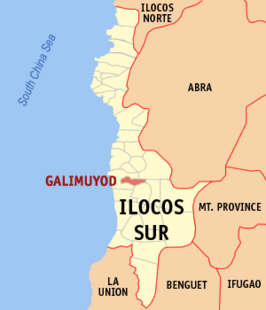 Kaart van Galimuyod