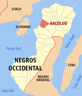 Bacolod na Visayas Ocidentais Coordenadas : 10°40'35.25"N, 122°57'3.30"E