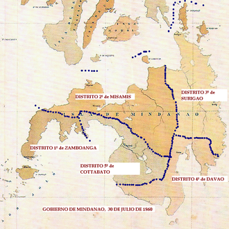 Territorial map of Mindanao in 1880 Philippine territorial map 1880 MINDANAO.PNG