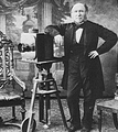Photographer in his studio, 1850s