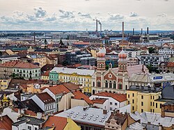 Plzeň, největší město v západních Čechách