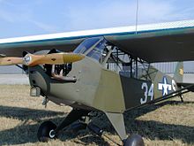 Piper Typ L-4 in originaler Lackierung