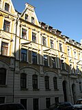 Apartment building in closed development