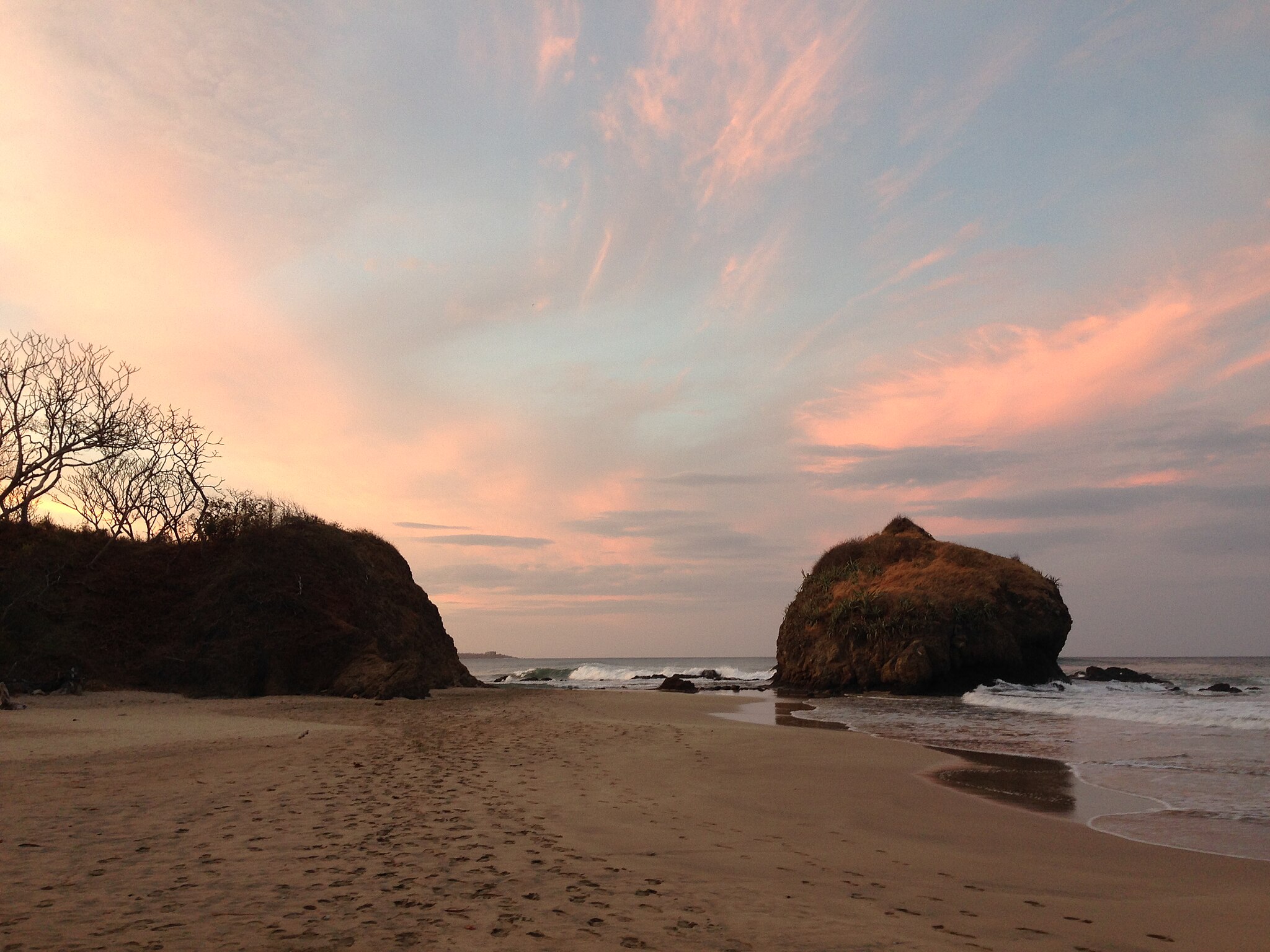 Playa Grande at dawn