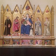 Polittico della Galleria Nazionale dell'Umbria, 1438, dal Convento di Santa Giuliana, Perugia