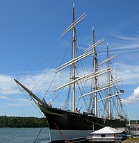 De Pommern in Mariehamn