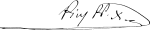 Signature du pape Pie X, 1906.svg