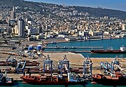 Hamnen i Haifa