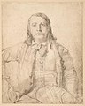 Портрет на Теофил Готје од Теодор Шасерио (музеј Лувр)