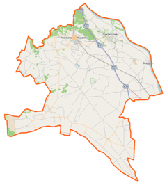 Mapa lokalizacyjna powiatu aleksandrowskiego