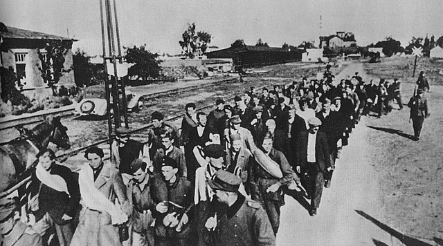 Polish insurgents in Pruszków in October 1944 after Warsaw's capitulation