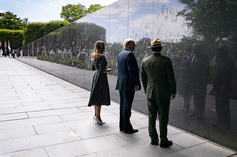 File:President Trump Participates in a Wreath Laying Ceremony (50058746577).jpg