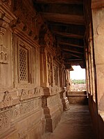 The ambulatory around the temple