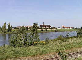 Promnitz, Ansicht von Riesa aus