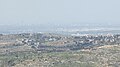 Behind are the houses of Shoham and Israel's international airport.