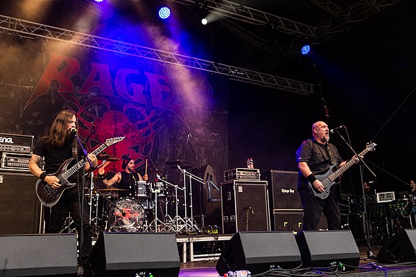 Rage performing in 2017