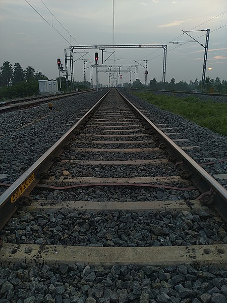 File:Railway Track India.jpg