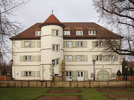 Rappenau schloss suedseite