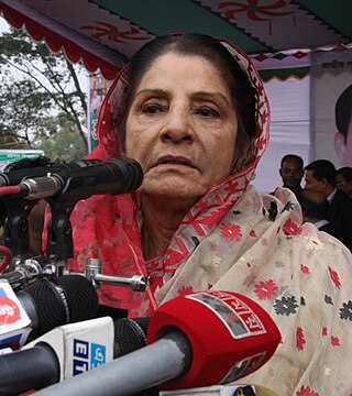 <span class="mw-page-title-main">Rowshan Ershad</span> Former first lady and current Leader of the Opposition in Bangladesh