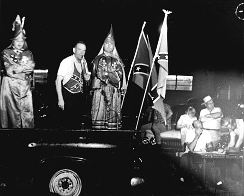 Ku Klux Klan demonstration in St. Augustine, Florida in 1964