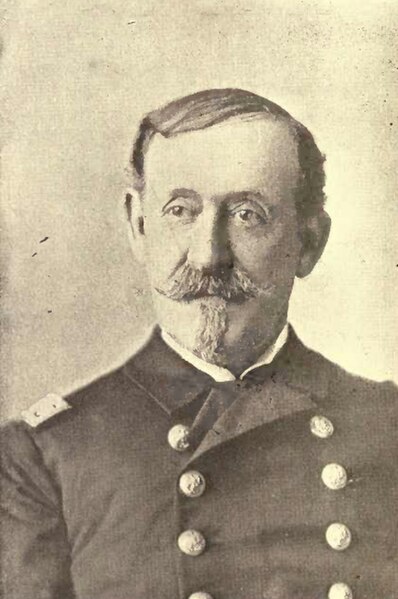 Rear Admiral Winfield Scott Schley during the Spanish–American War