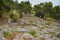 Rock-cut shops at Koile Road, 5th cent. B.C. (?) Athens.