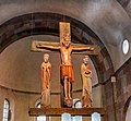 Romanische Kreuzigungsgruppe in der Stiftskirche in Innichen, um 1220