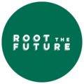 Root The Future logo green