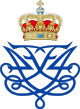 Royal Monogram of King Frederik IV of Denmark a.svg