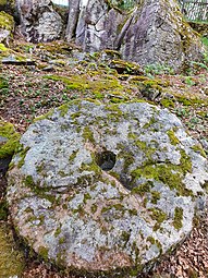 Mühlstein von Les Brageaux