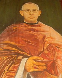 Rufino Jiao Santos (116) became the first Filipino cardinal in 1960. Rufino Santos 1.jpg