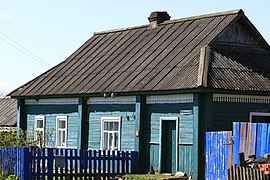 Maison abandonnée du village de Gavrilova.